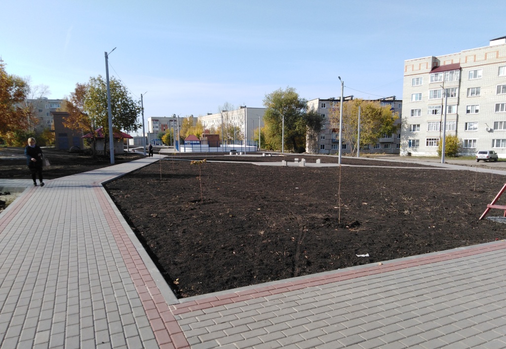 В Кузнецке открылся новый сквер «Южный»