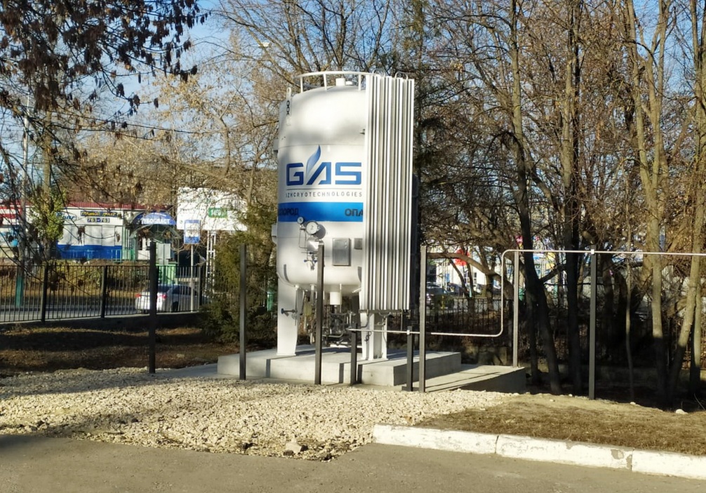 В больнице имени Филатова начал работать кислородный газификатор