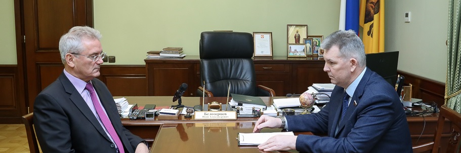 Пензенский губернатор встретился с Александром Самокутяевым