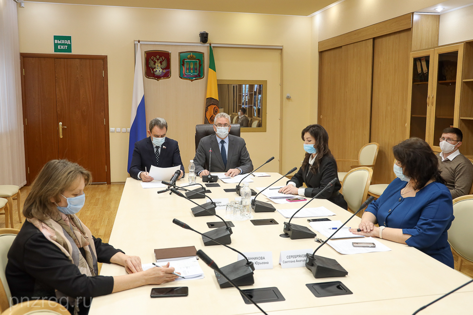 Губернатор провел прием пензенцев по видеоконференции