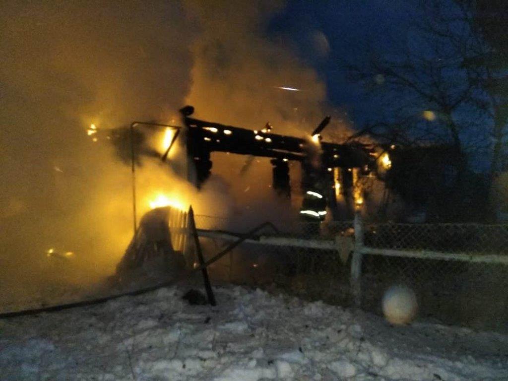 В Пензенской области пенсионер заживо сгорел в собственном доме