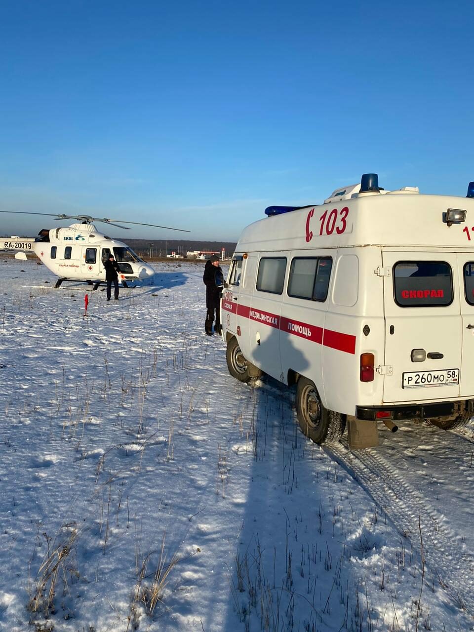 Пожилая сердобчанка с переломом добралась до Пензы на вертолете