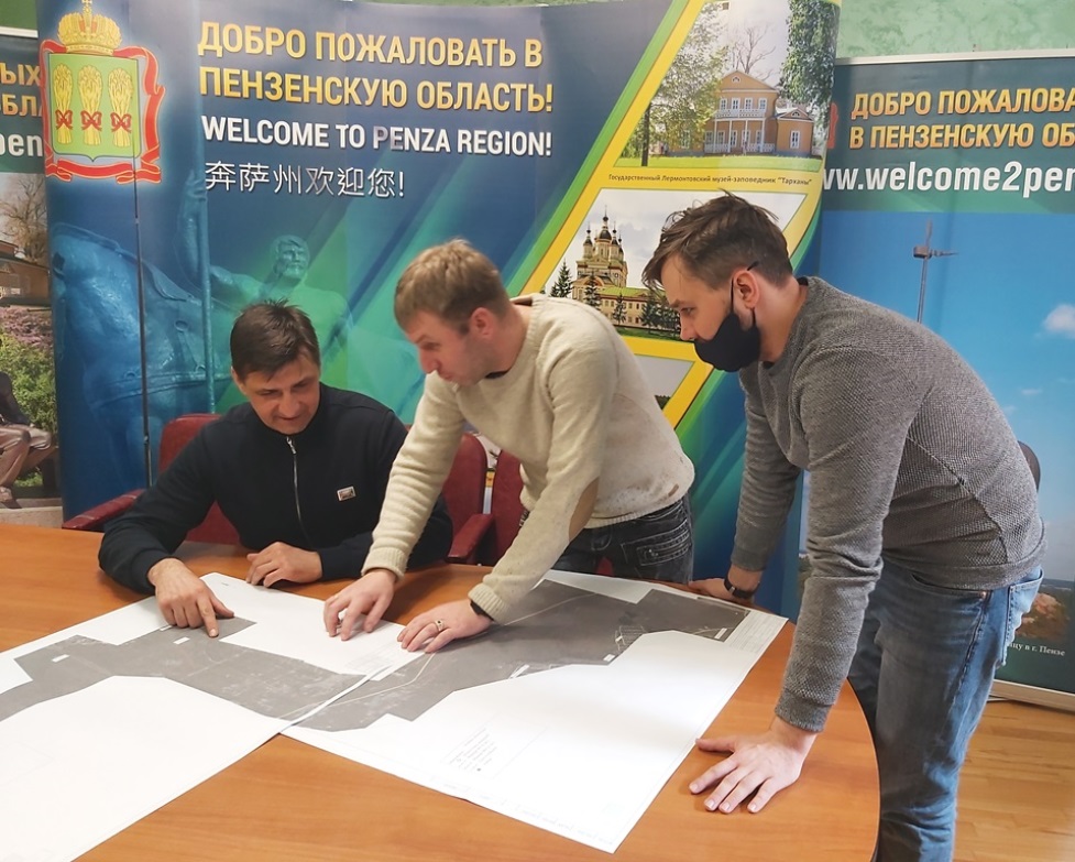 В Пензе исследовали рельеф и местность будущей экологической тропы