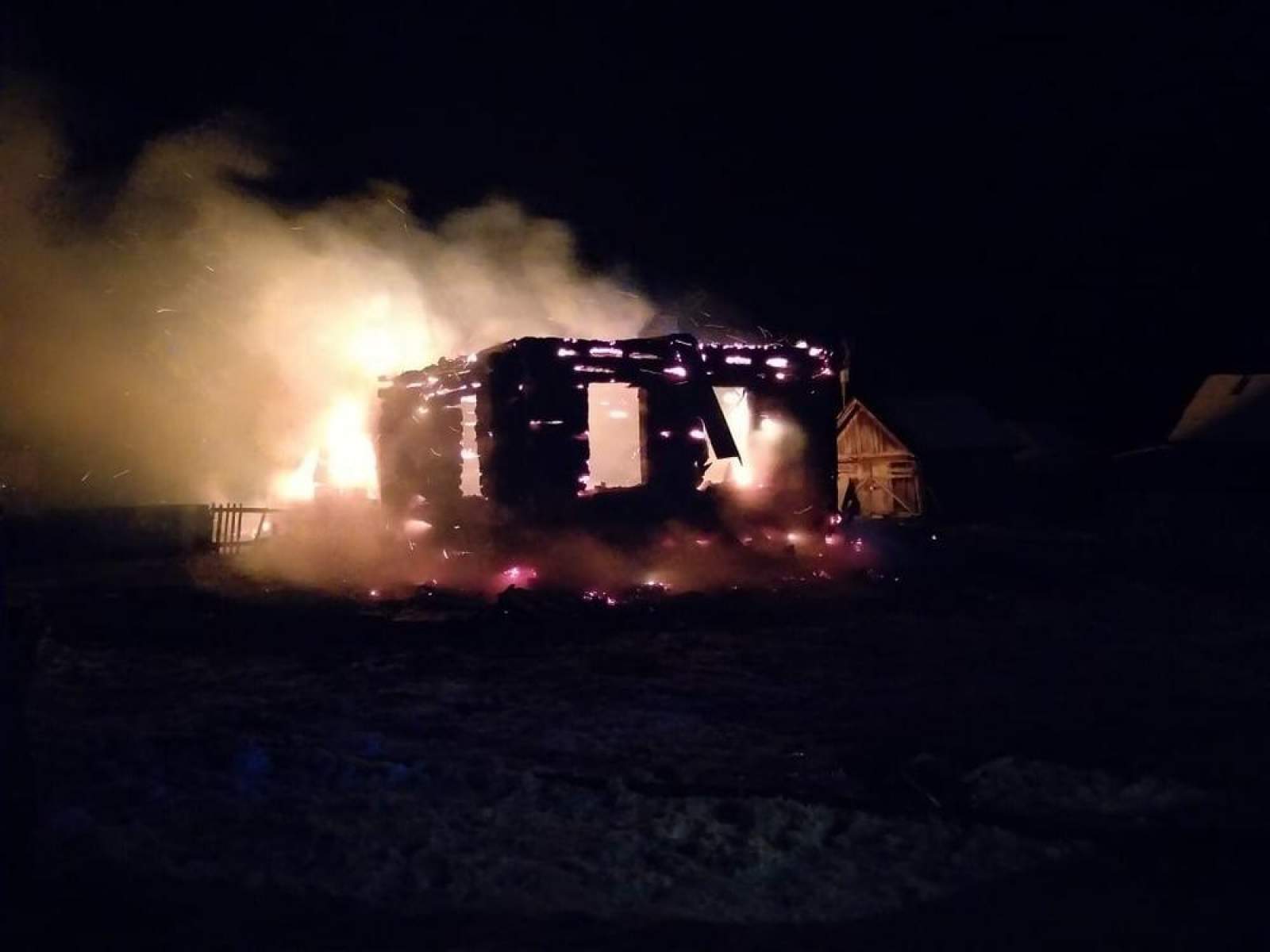 В Пензенской области пожар унес жизнь пенсионера