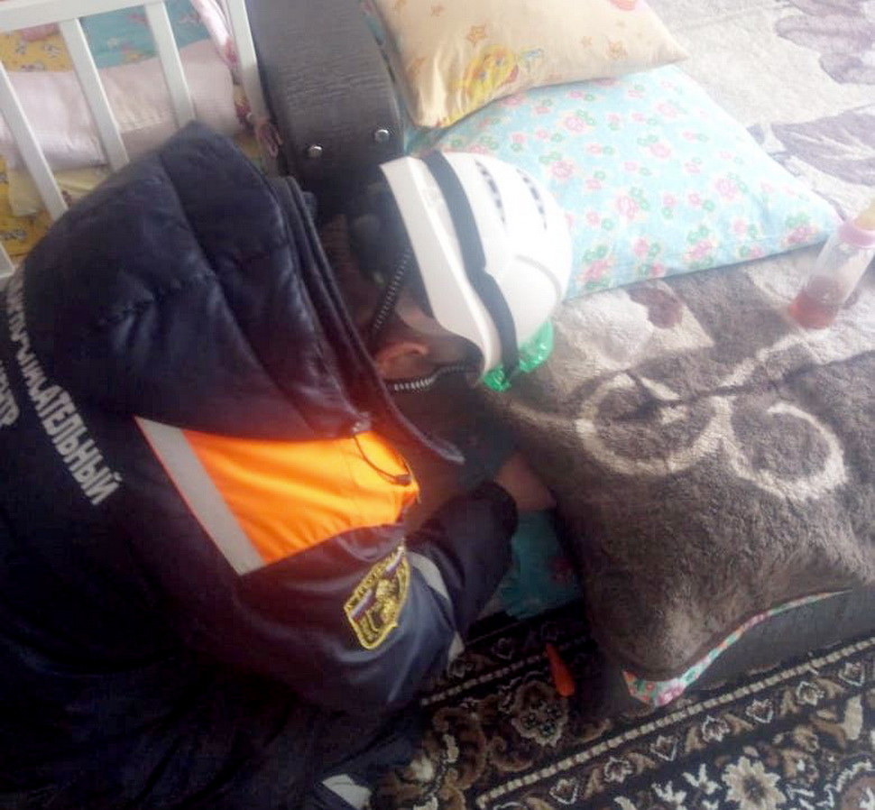 В Пензе спасли маленькую девочку, застрявшую в диване