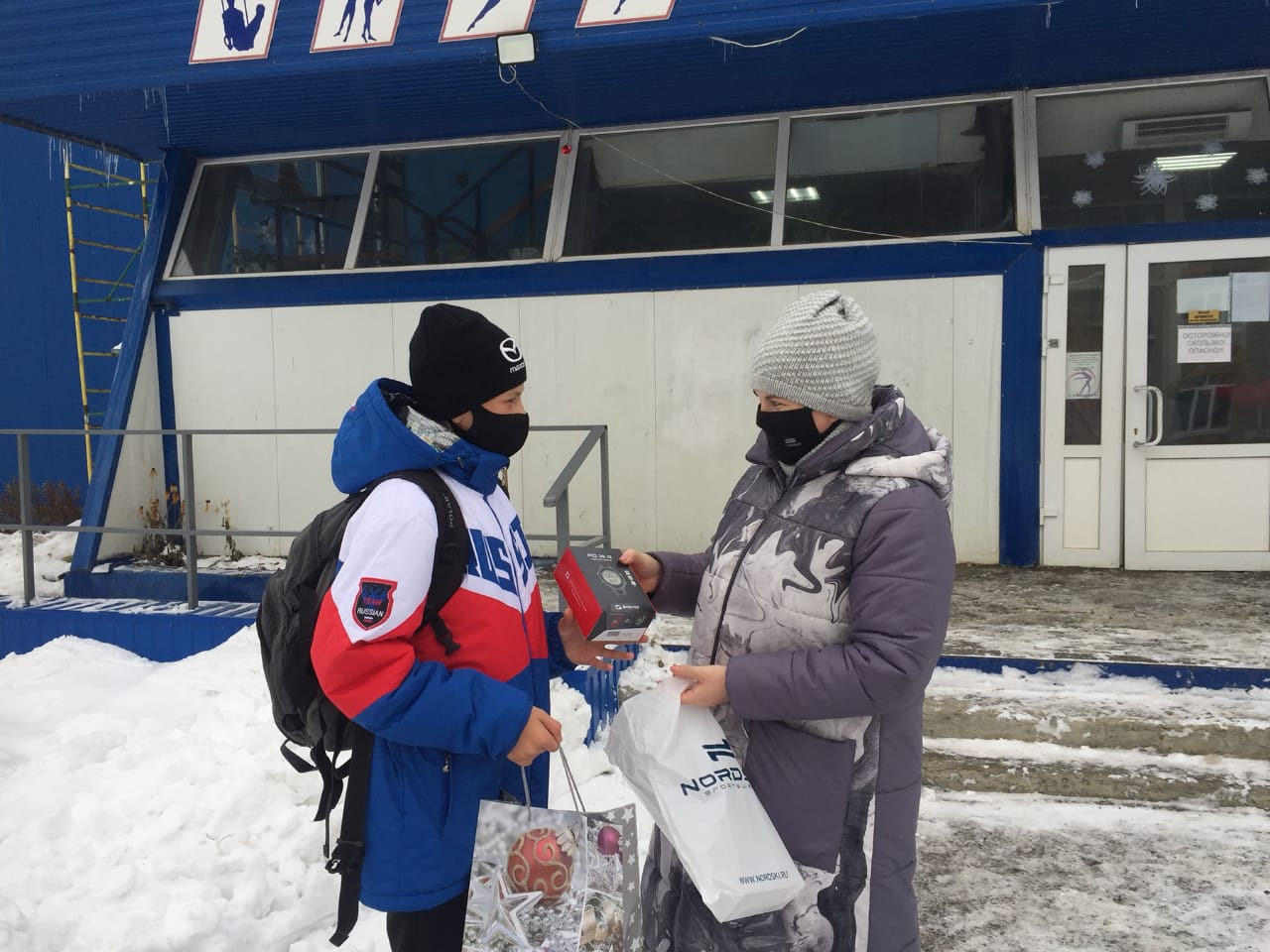 Ольга Чистякова исполнила мечту 13-летнего лыжника