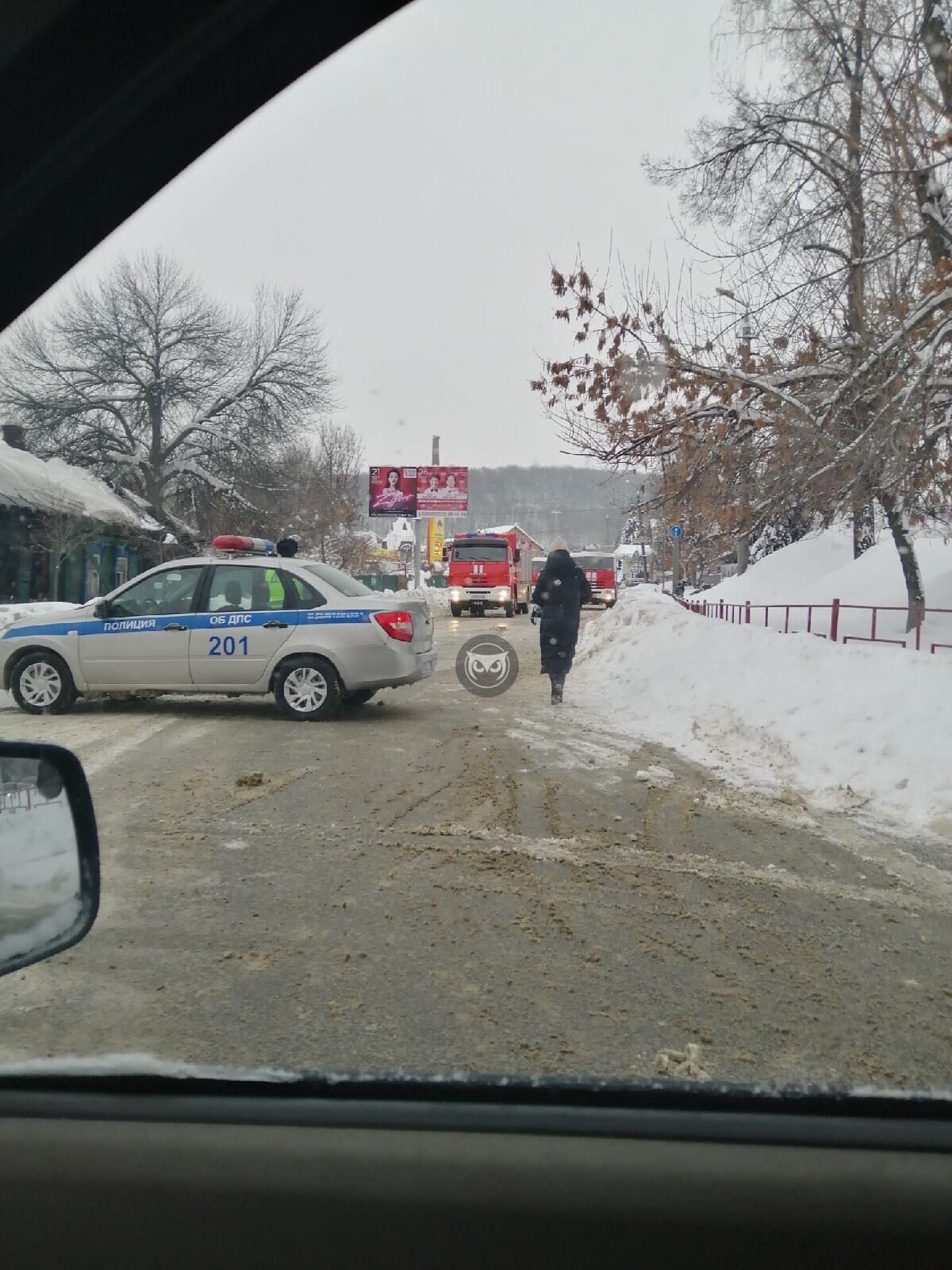 В Пензе на улице Ставского сгорели 2 квартиры