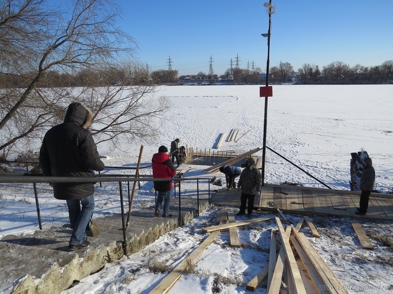 В Пензе могут запретить проведение крещенских купаний