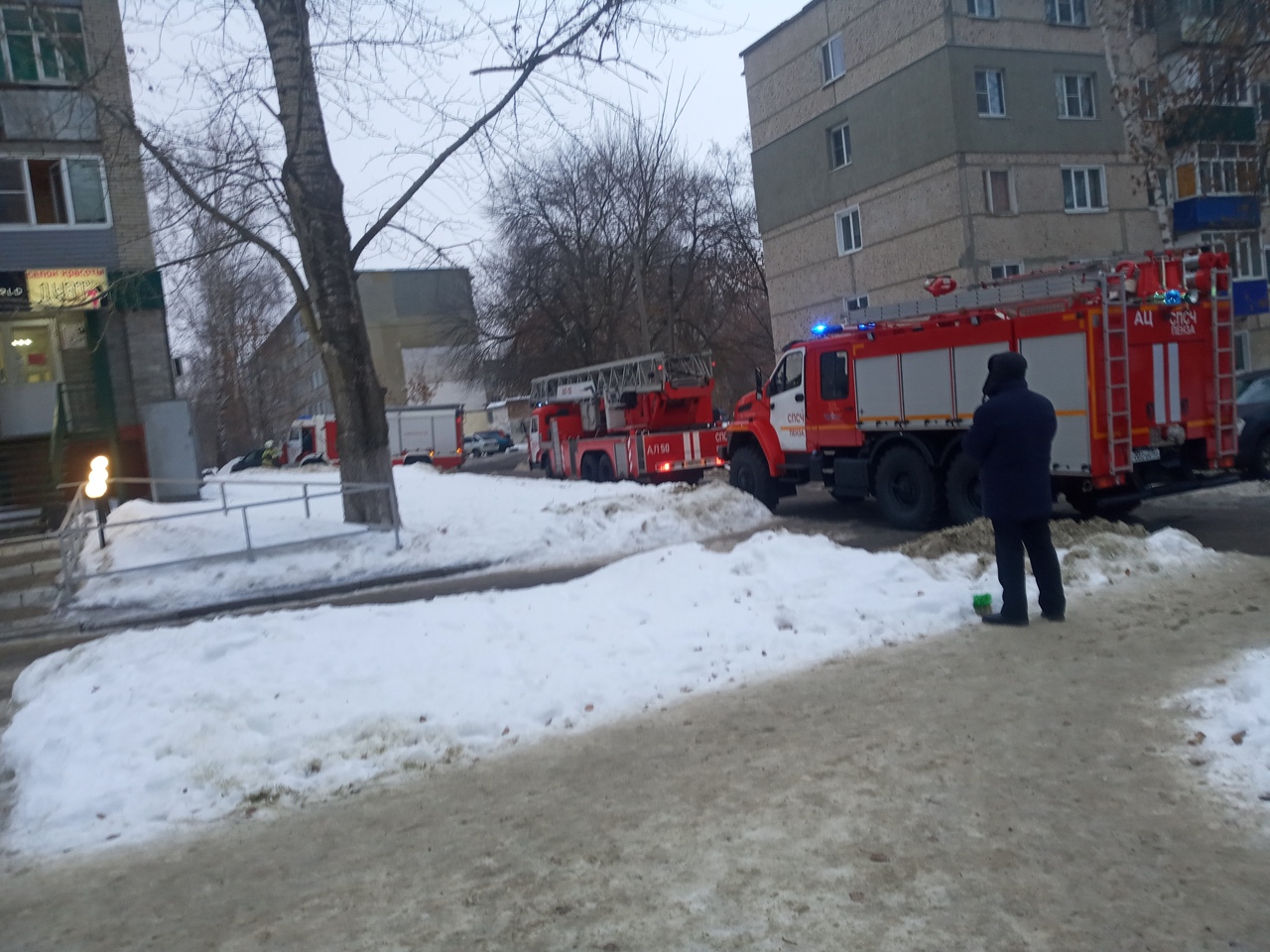 В квартире на улице Одесской произошло возгорание