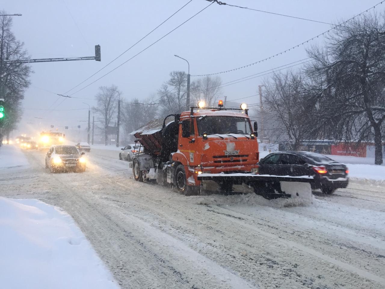 В Пензе «управляйки» привлекут к уголовной ответственности за неубранный снег