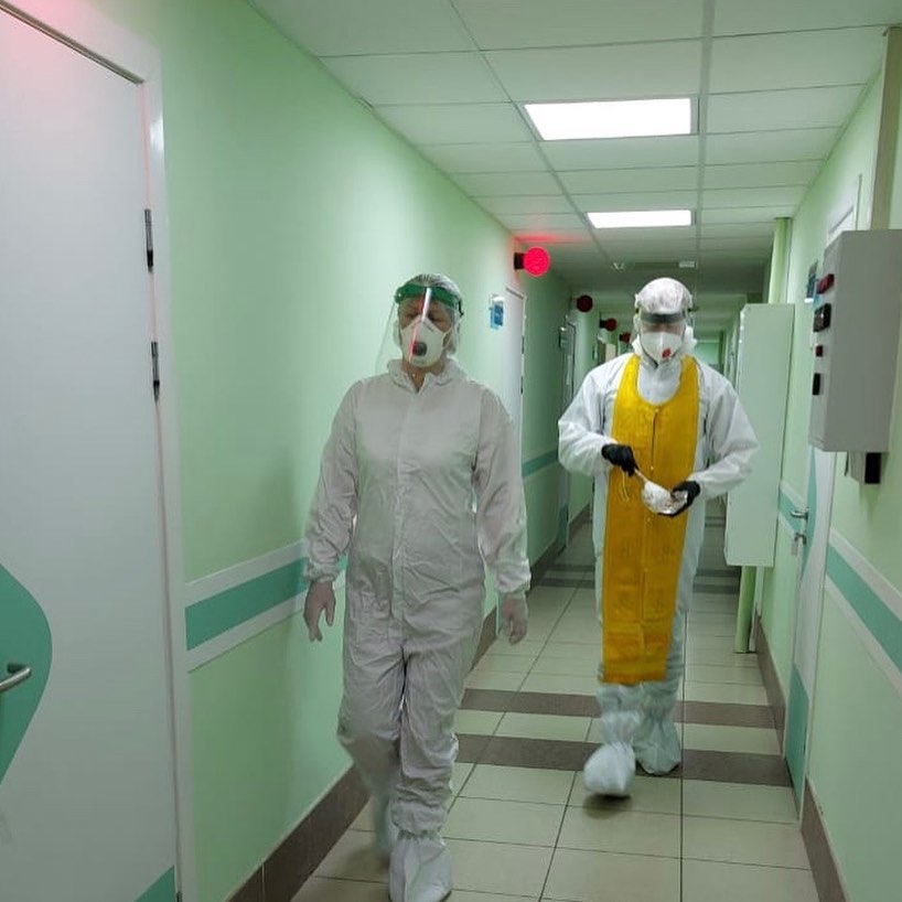 Помещения пензенского КИМа окропили святой водой