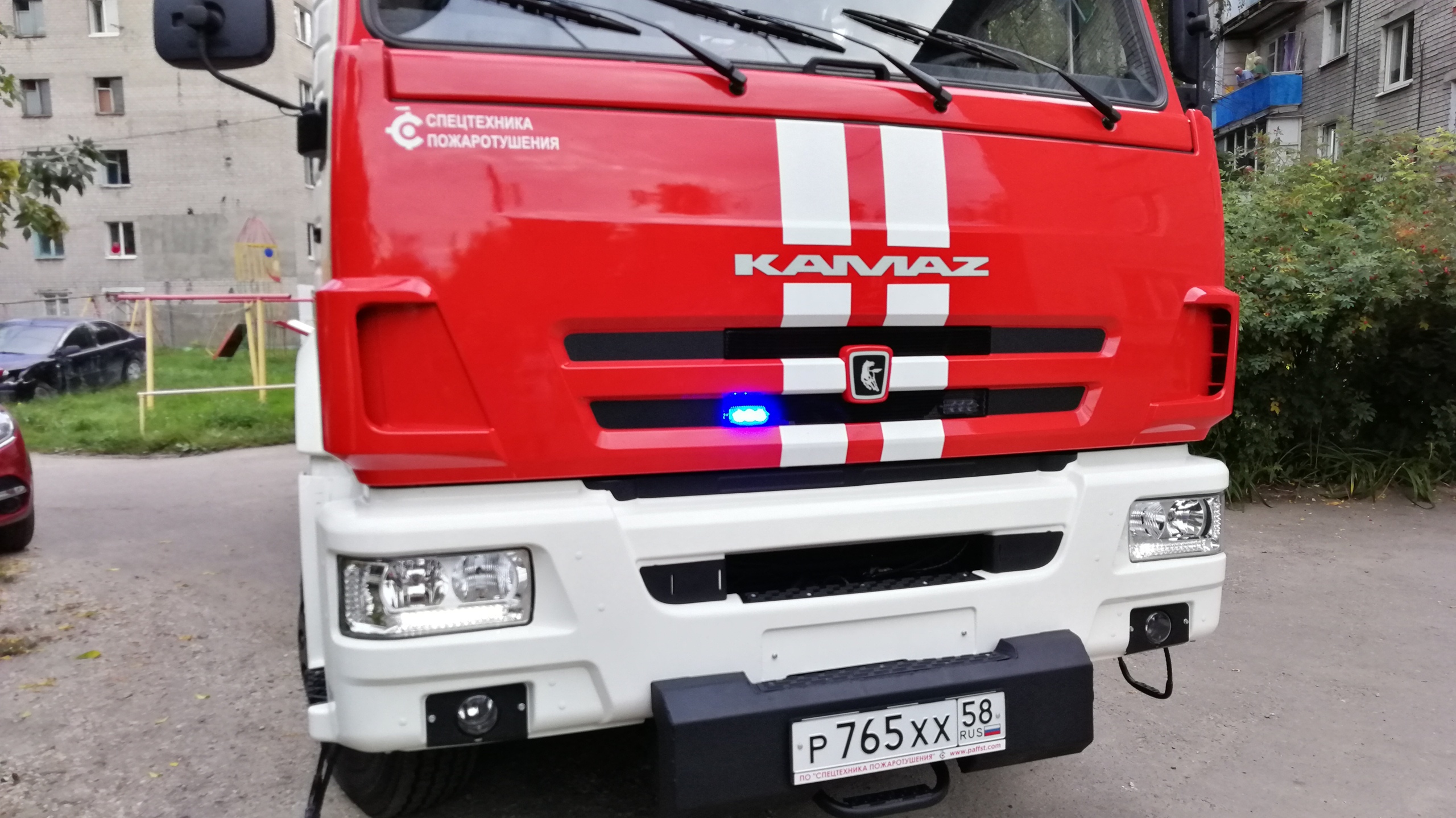 В административном здании на Каракозова произошло короткое замыкание