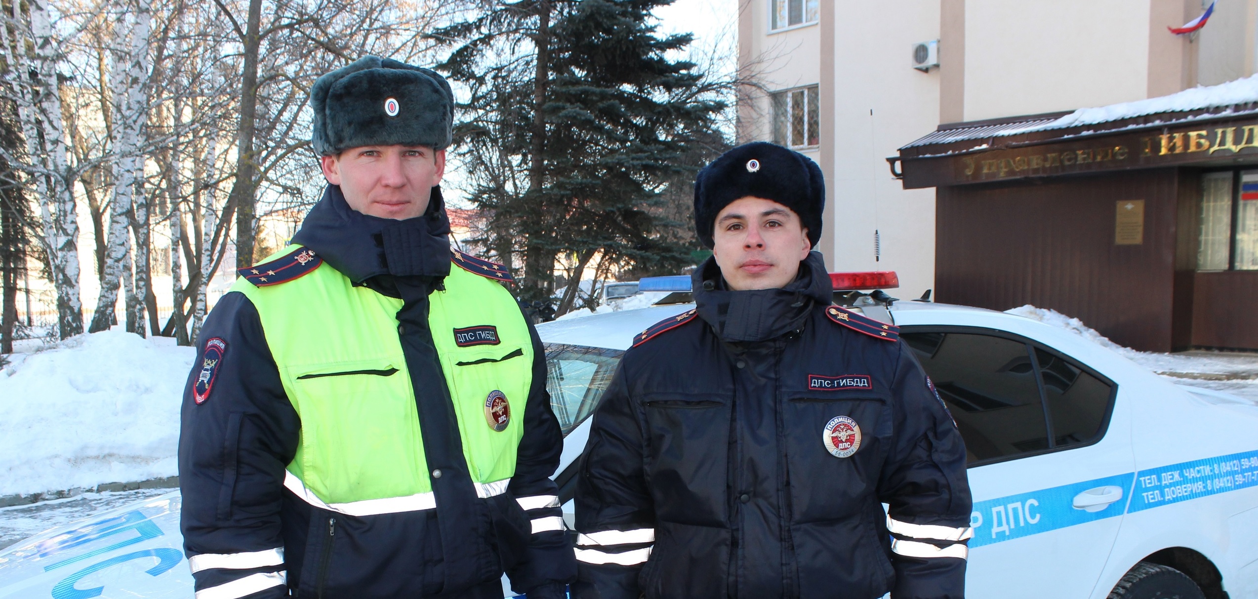 В Пензенской области сотрудники ДПС доставили раненного ребенка в больницу