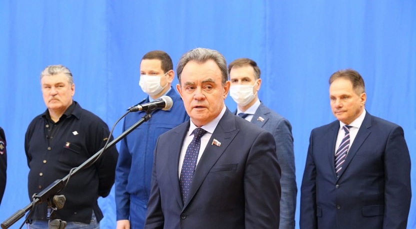 Валерий Лидин открыл турнир по мини-футболу, посвященный памяти сотрудников правопорядка