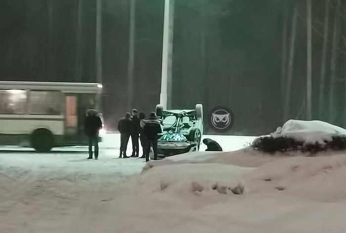 Погодные условия стали причиной аварии в Заречном