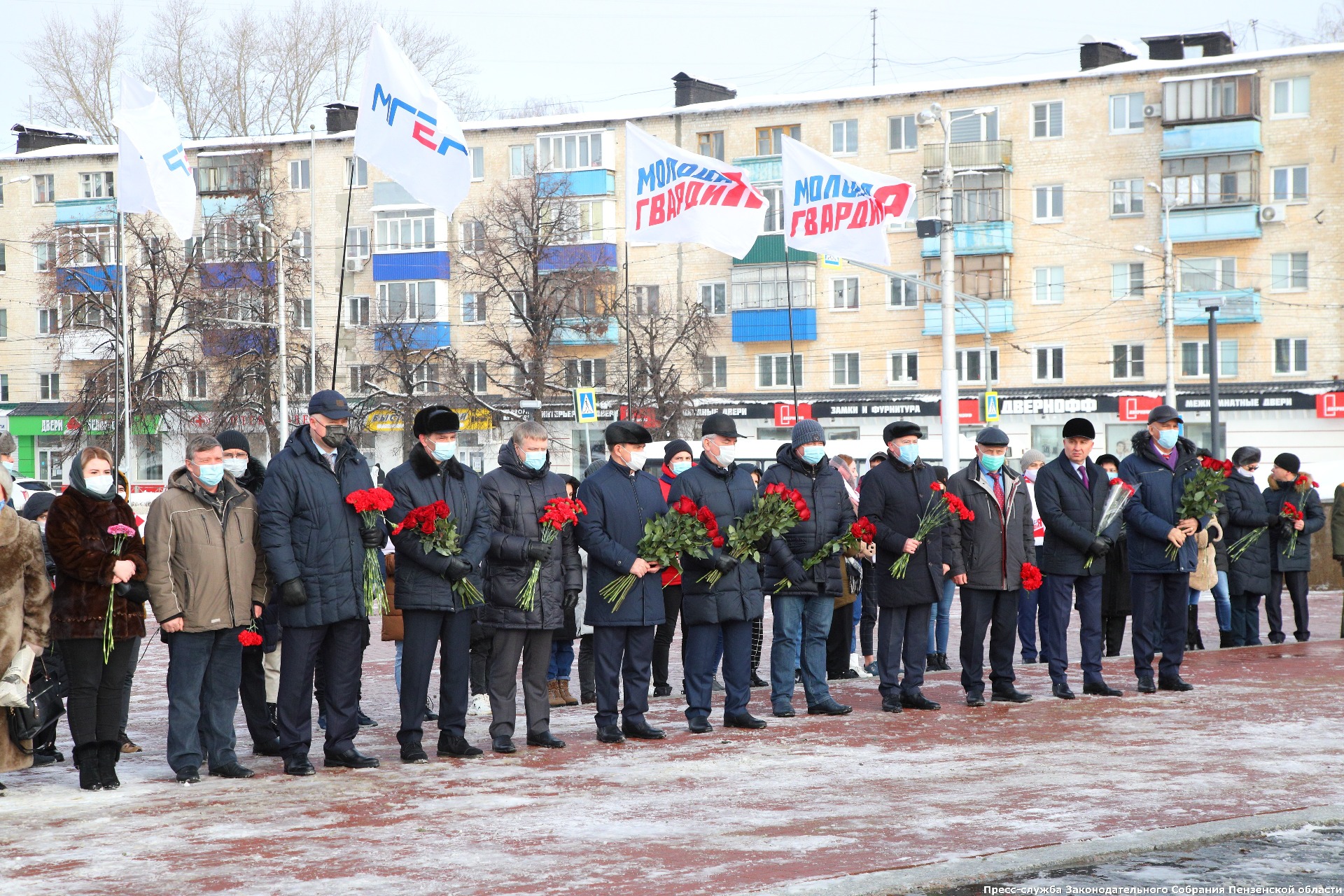 Валерий Лидин почтил память участников Сталинградской битвы