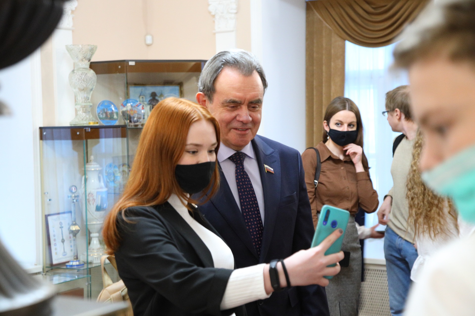 Валерий Лидин встретился с  юными журналистами и блогерами