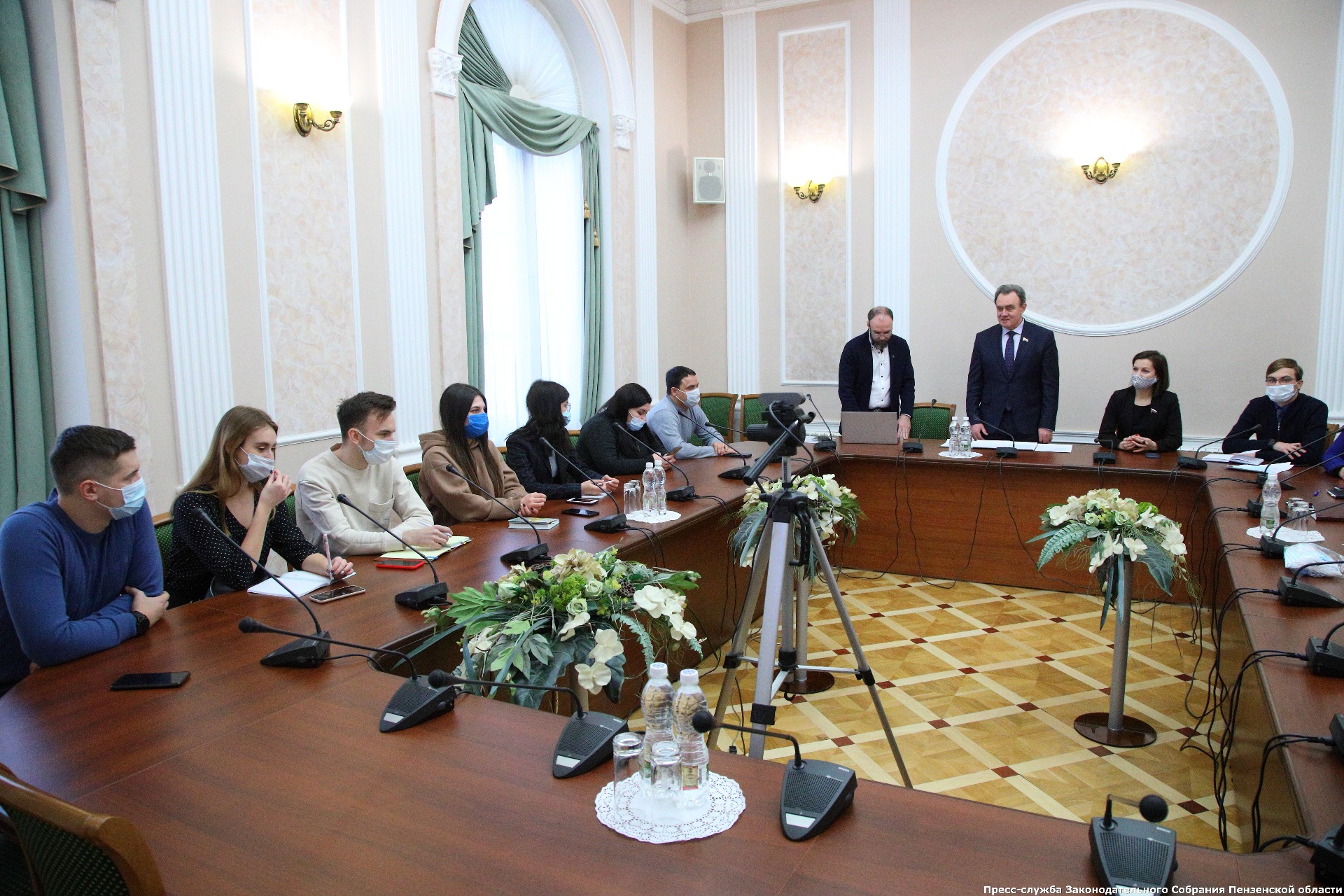 Валерий Лидин поддержал инициативу открытия медиашколы на базе Молодежного парламента