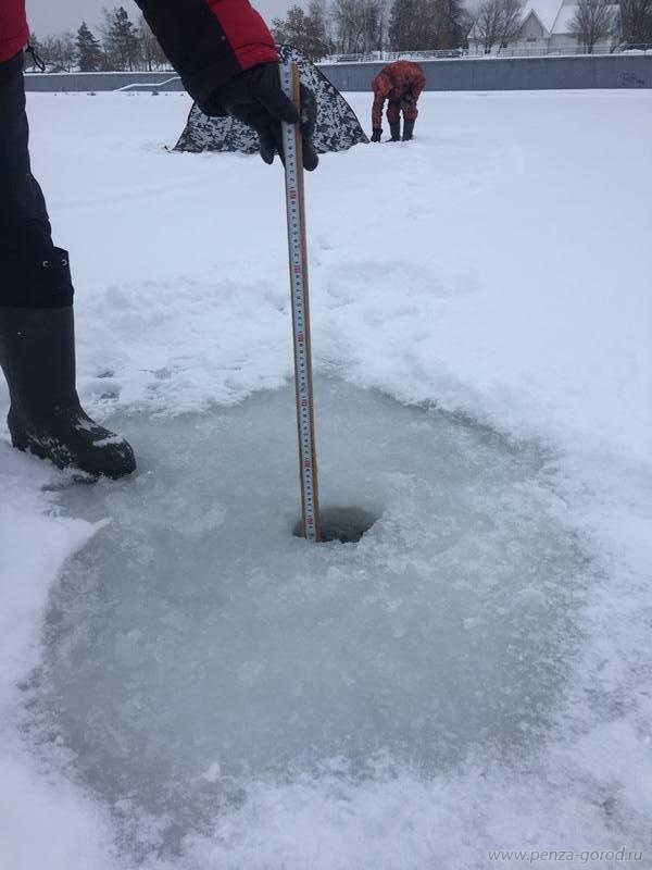 Пензенцев предупреждают: из-за оттепели выход на лед опасен