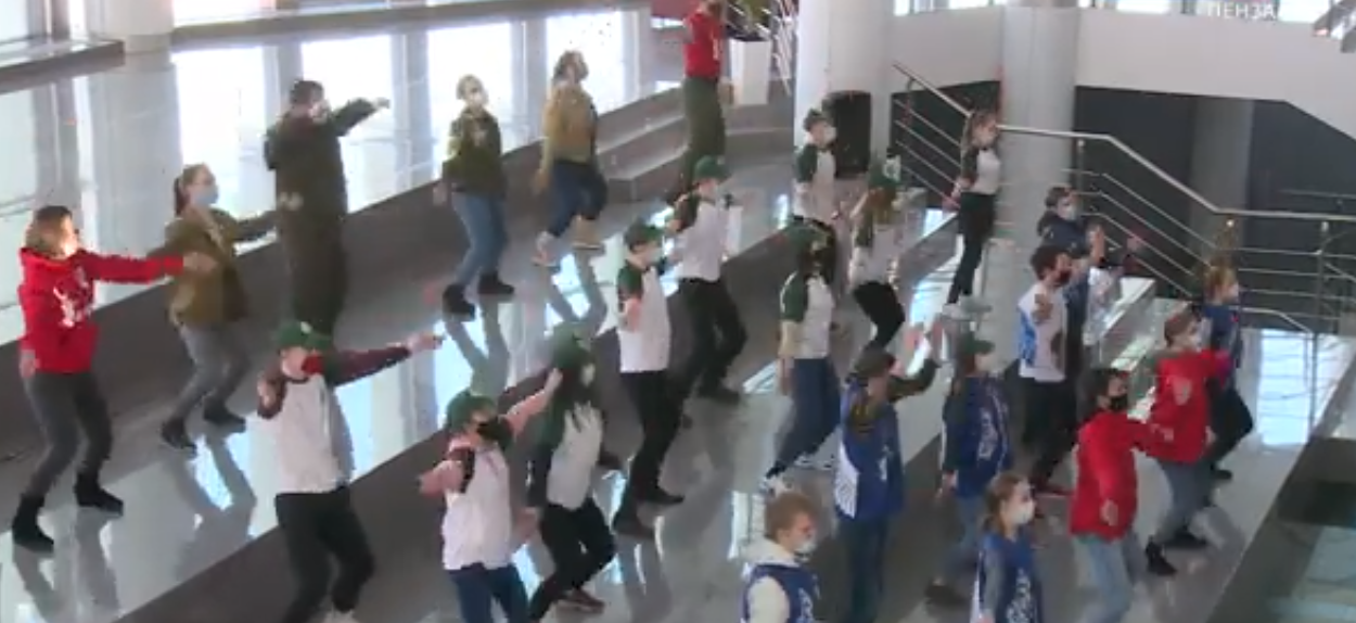 Пенза приняла общероссийский флешмоб