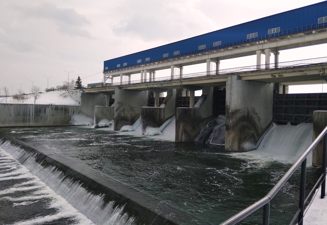 На период паводка приостановлена реконструкция Сурского гидроузла