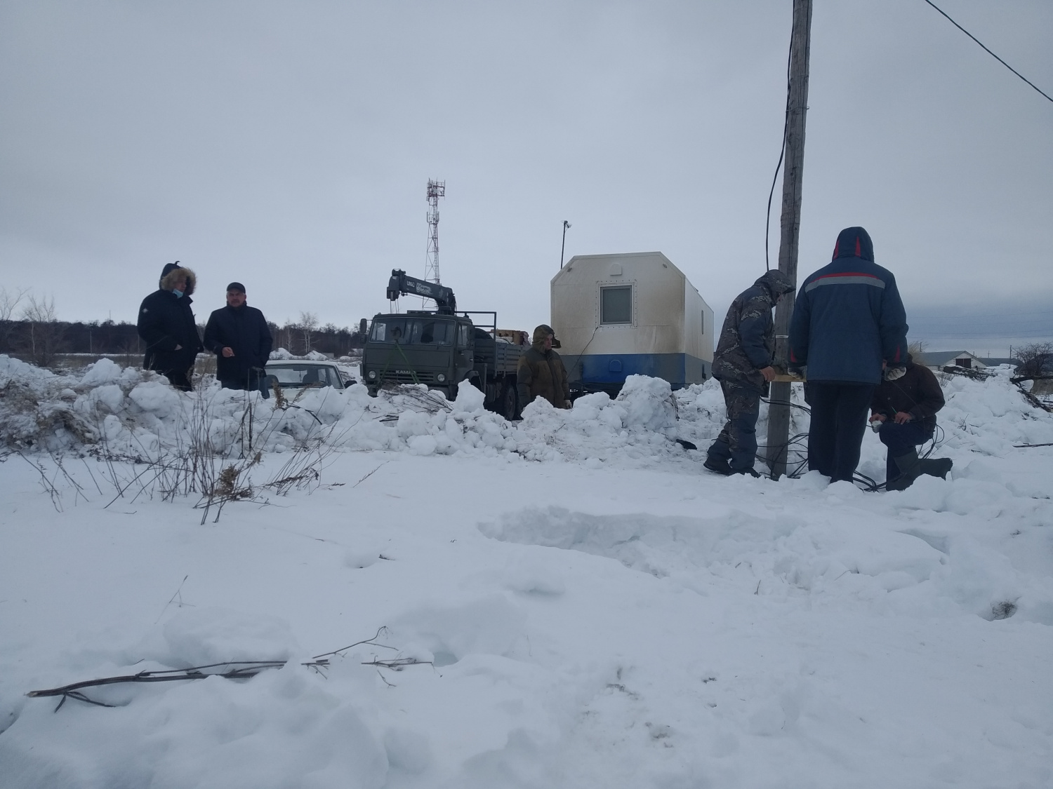 В Сердобском районе начался капитальный ремонт скважины