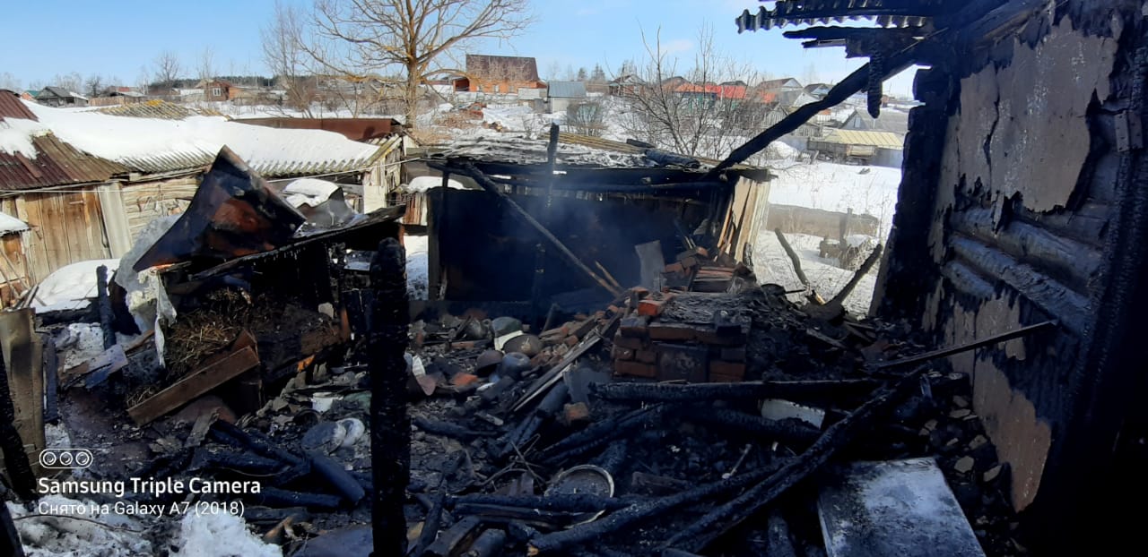 В Пензенской области печь стала причиной смертельного пожара