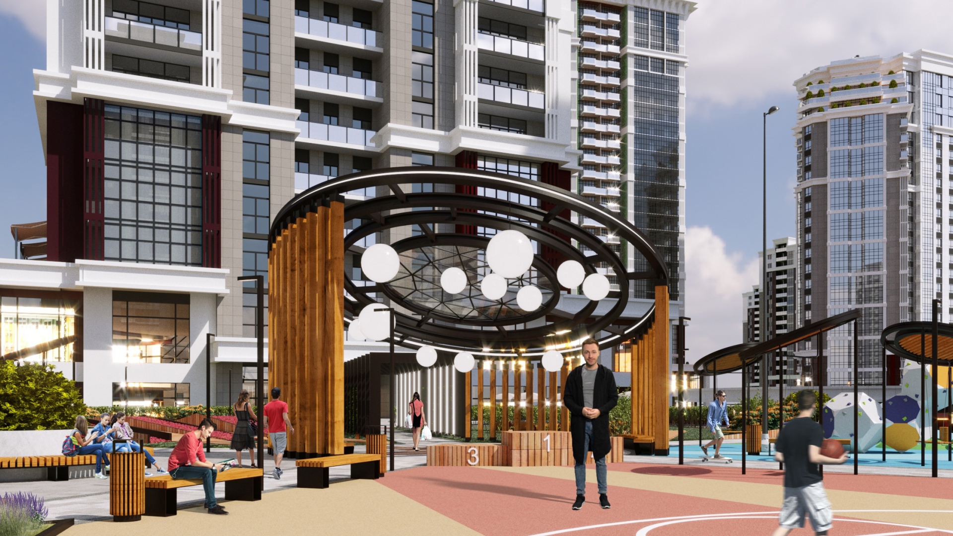 «Созвездие»: двор, парковка, магазины — все для удобства