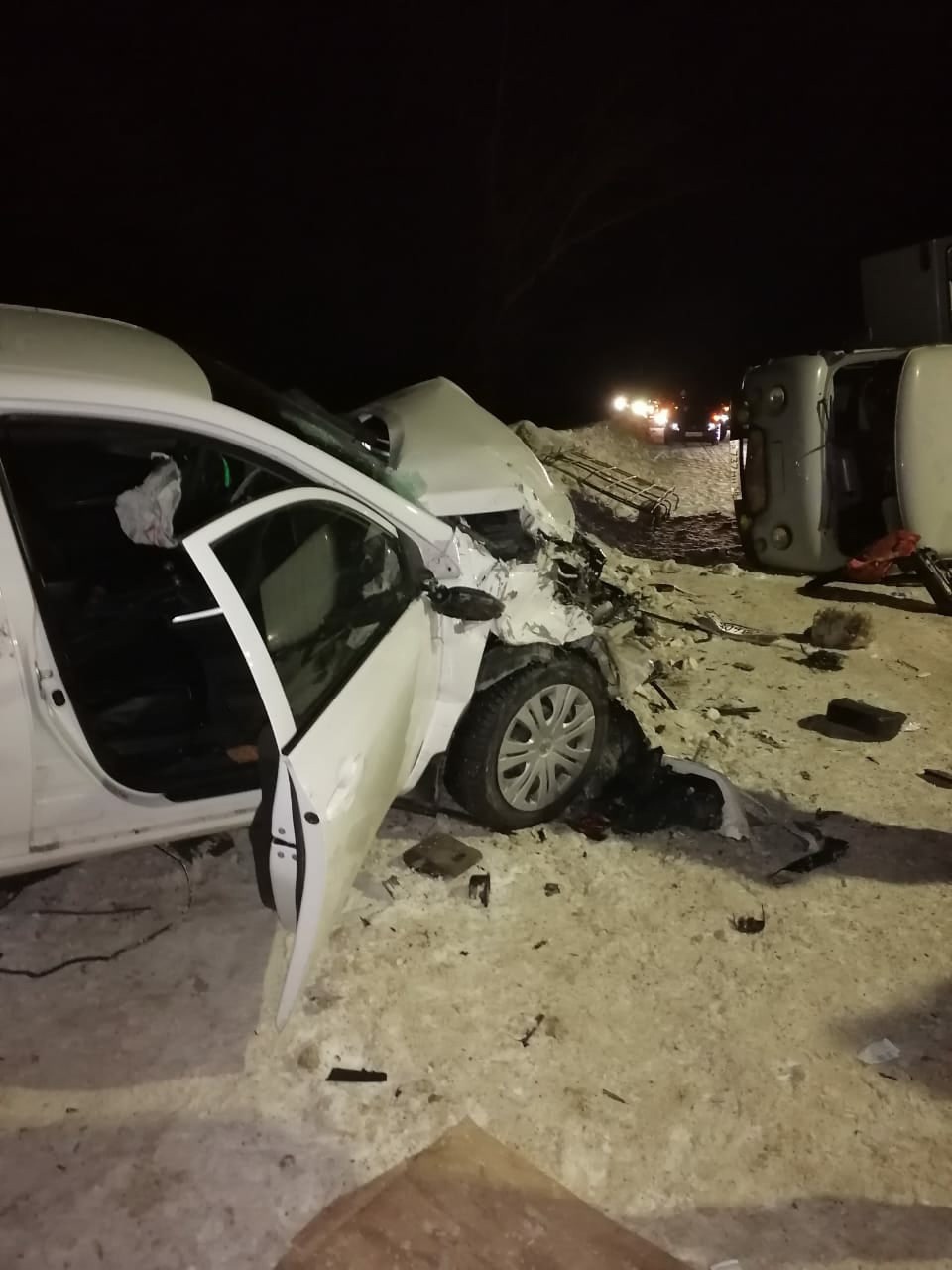 В аварии под Кузнецком пострадали 4 человека