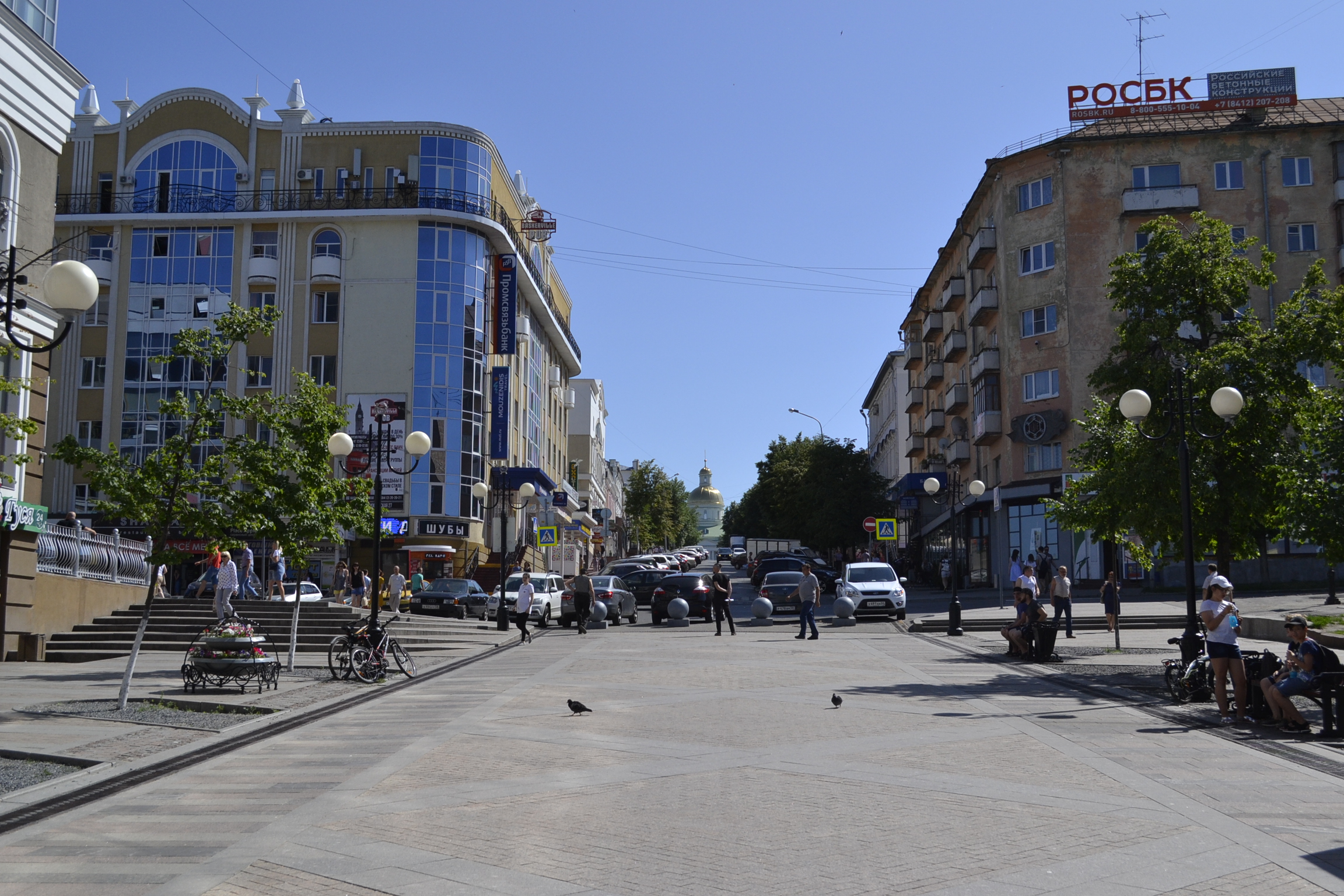В Пензе жителей Московской беспокоит вопрос парковок