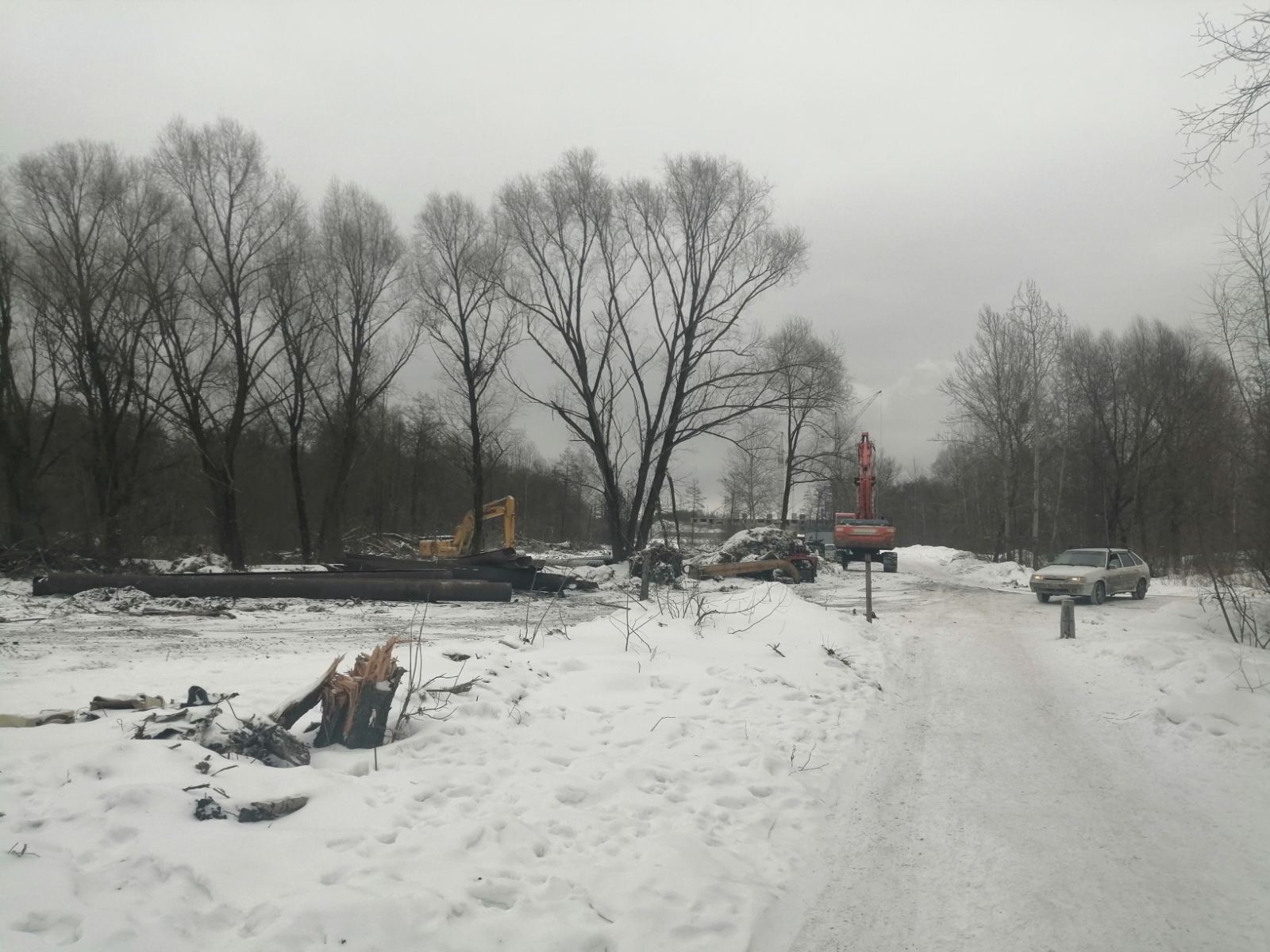 В пензенской мэрии объяснили, что строят на пляже ГПЗ