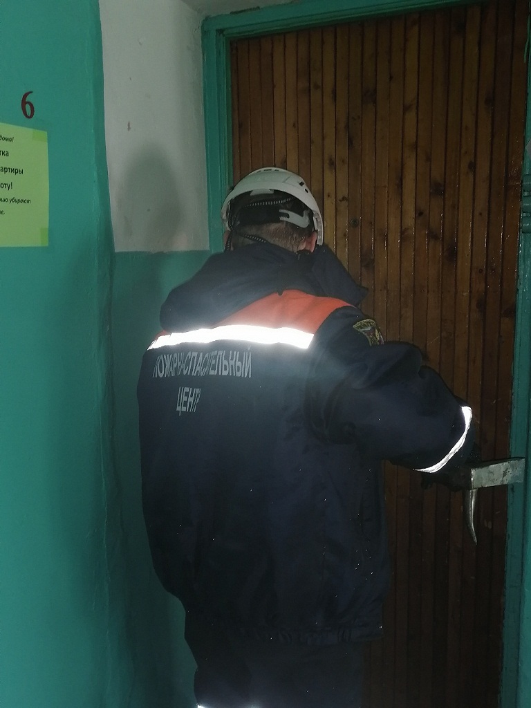 Вход в квартиру потерявшей сознание женщины открывали пензенские спасатели