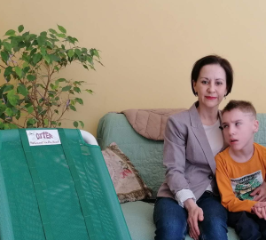 Ольга Чистякова помогла семье, воспитывающей особенного ребенка