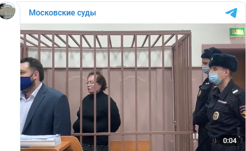 Евгении Шпигель назначили меру пресечения