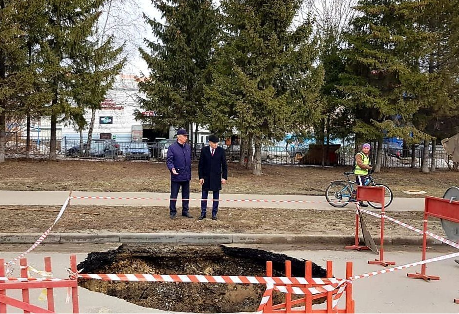 На ремонт коммуникаций возле ТЦ "Олимп" необходимо более 40 миллионов рублей