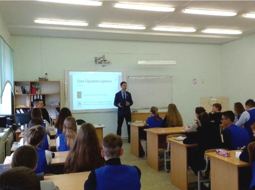 Иван Краснов встретился с учениками пензенского лицея