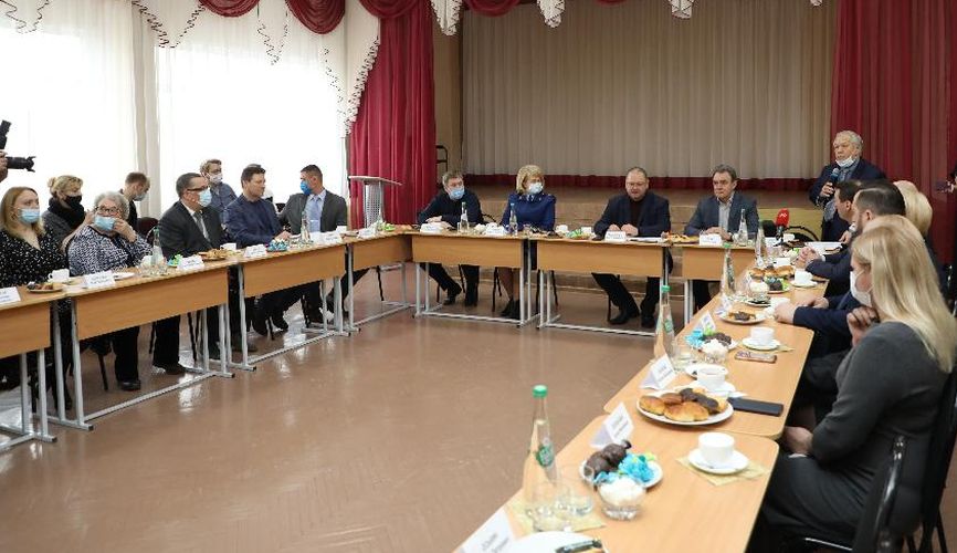 Валерий Лидин встретился с представителями общественности села Чемодановка