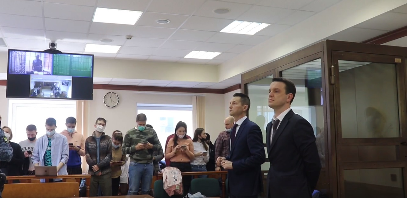 Обнародовано видео рассмотрения жалобы Ивана Белозерцева в суде