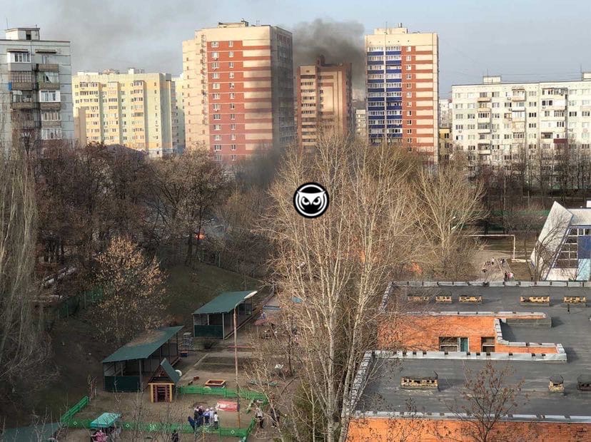 Жителей Пензы взолновал пожар в районе ФОКа на Окружной