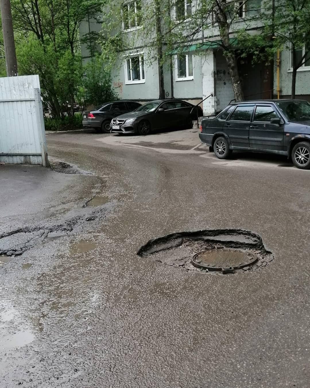 В Пензе жителей улицы Онежской подстерегает опасность