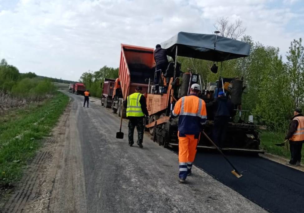 В районах Пензенской области идет ремонт дорог по нацпроекту