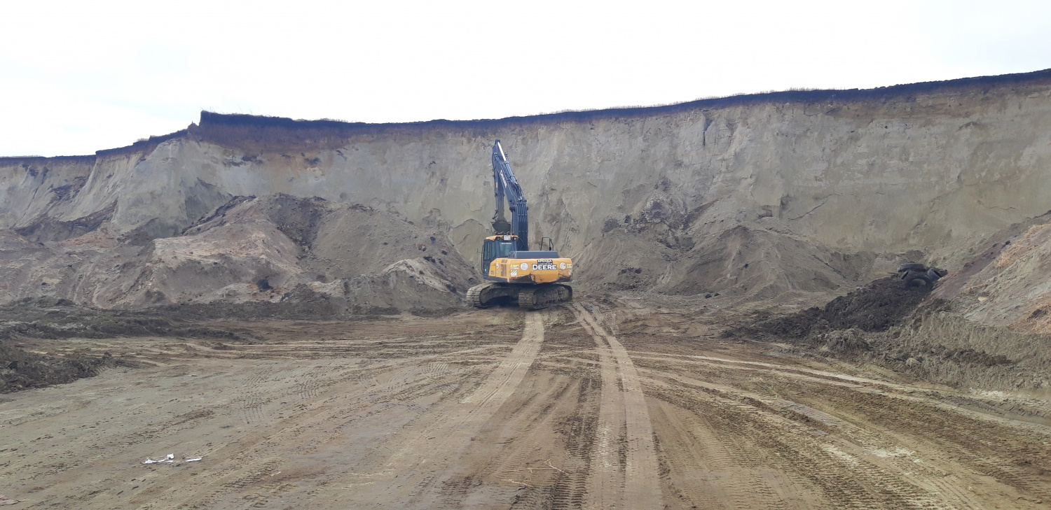В Пензенской области выявлен еще один карьер, где незаконно добывался песок
