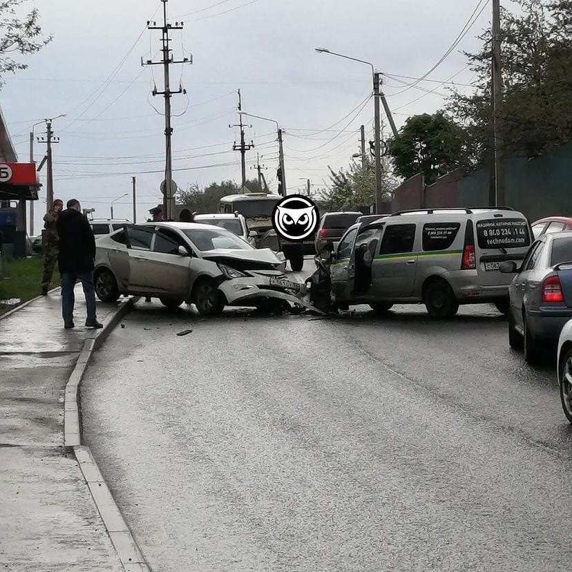 В Пензе на улице Кольцова в ДТП пострадал человек