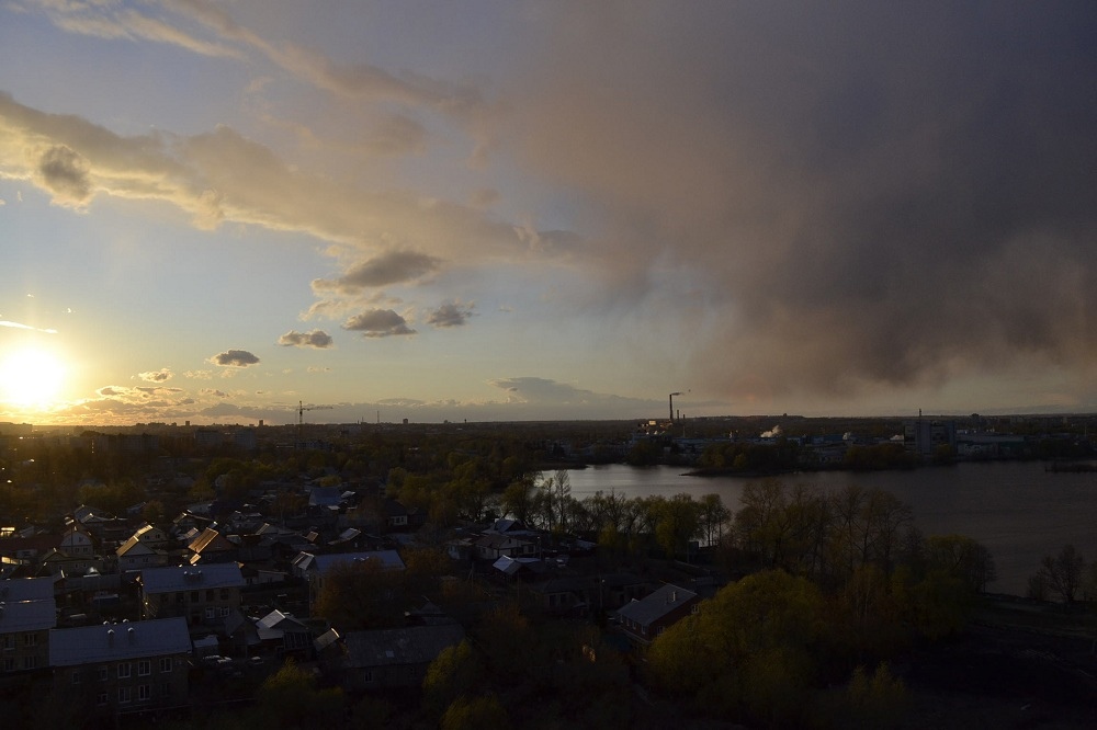 В Пензенской области 4 мая будет ветрено и дождливо