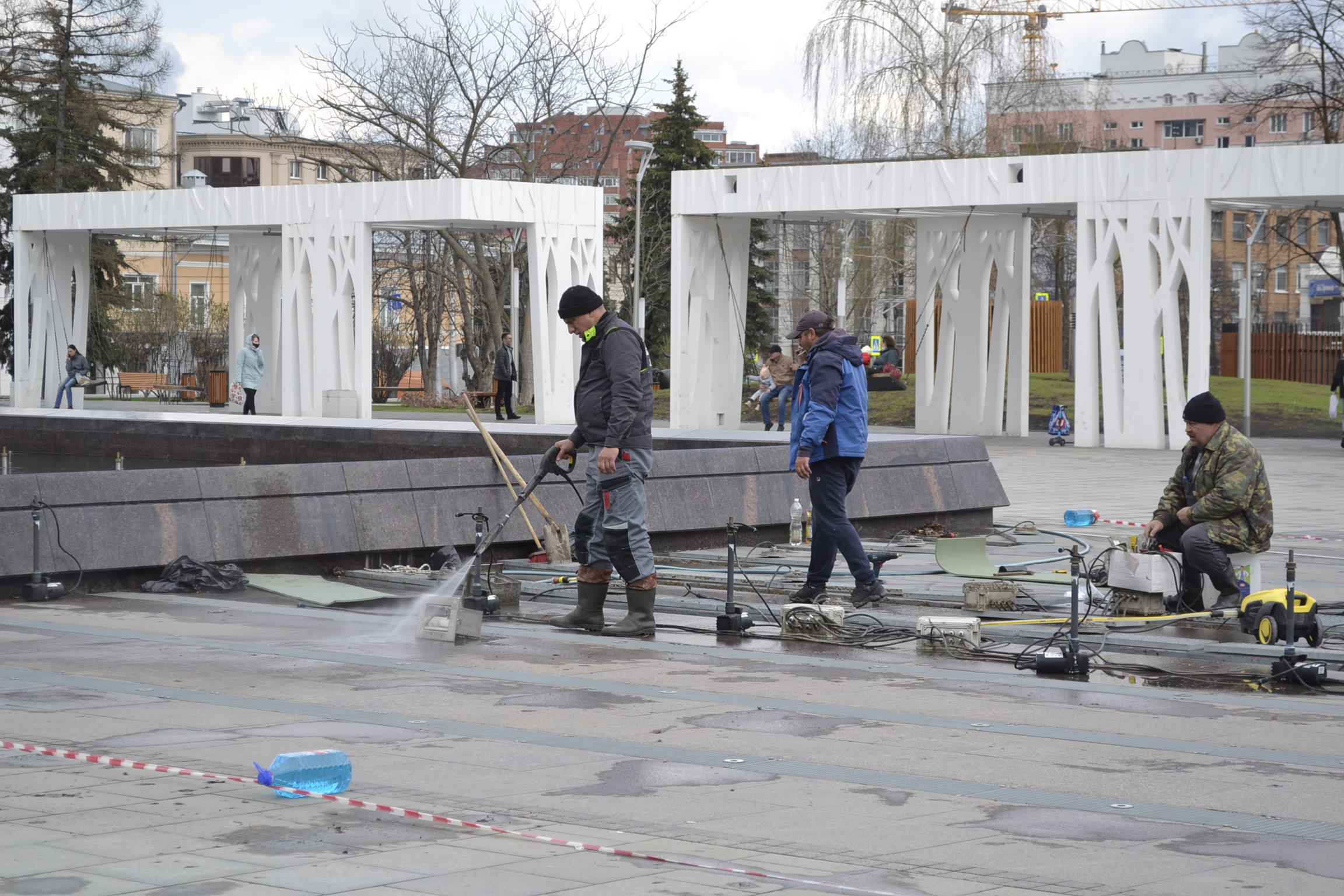 В Пензе протекающий фонтан доведут до ума