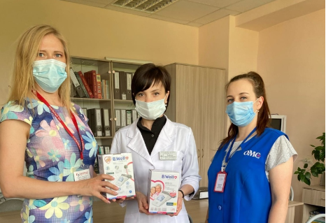 Страховые представители «Капитал МС» передали тонометры пензенской поликлинике