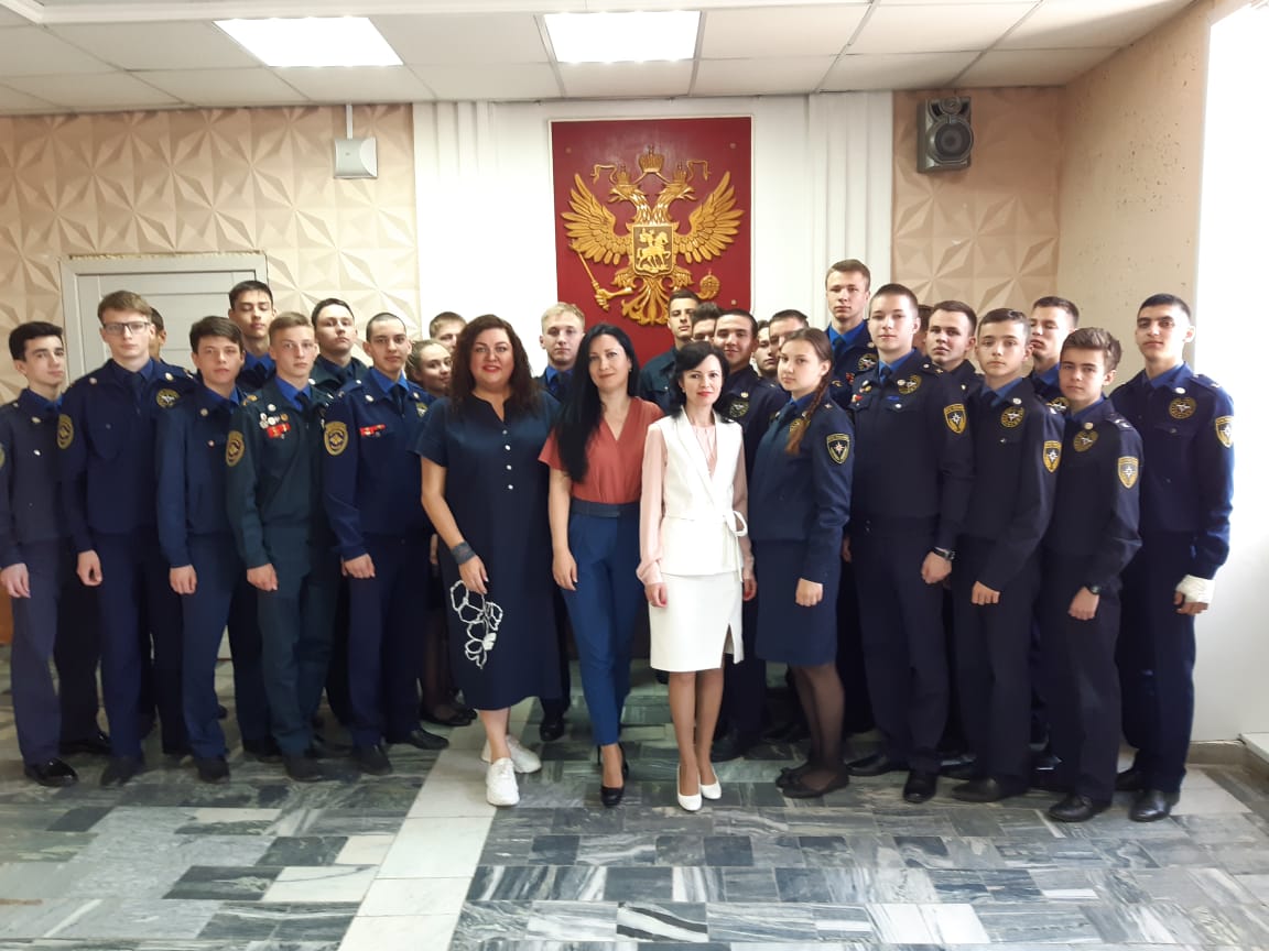 Участницы Школы Совета женщин впервые провели тренинг для учеников кадетской школы