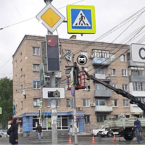 В Пензе на оживленном перекрестке установили новую камеру видеонаблюдения