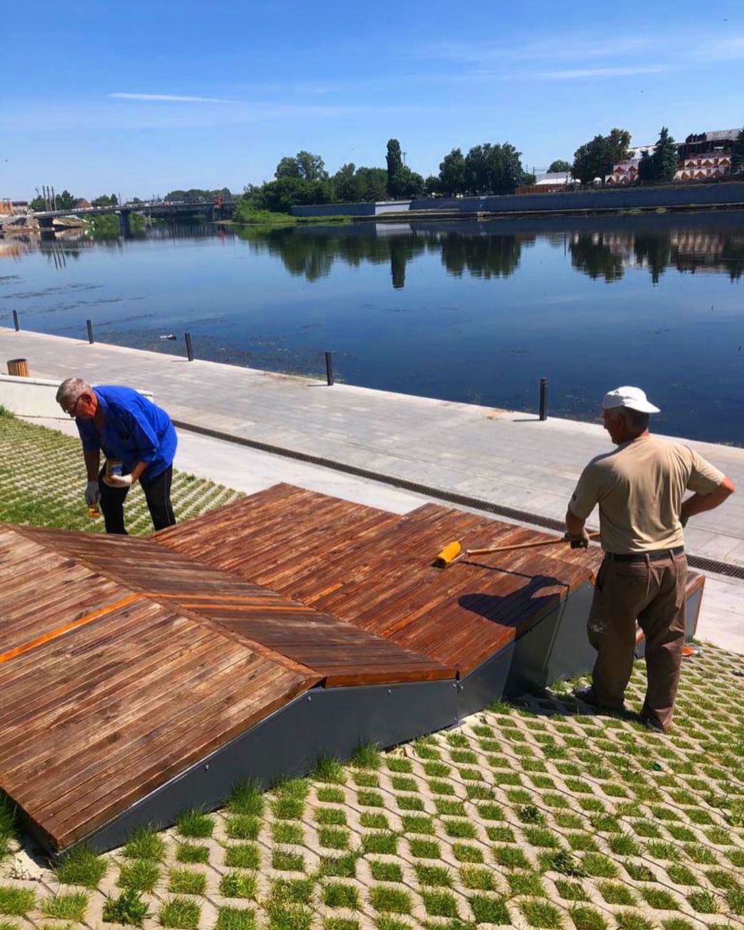 Из-за вандализма пензенцев скамейки на набережной пришлось обновить