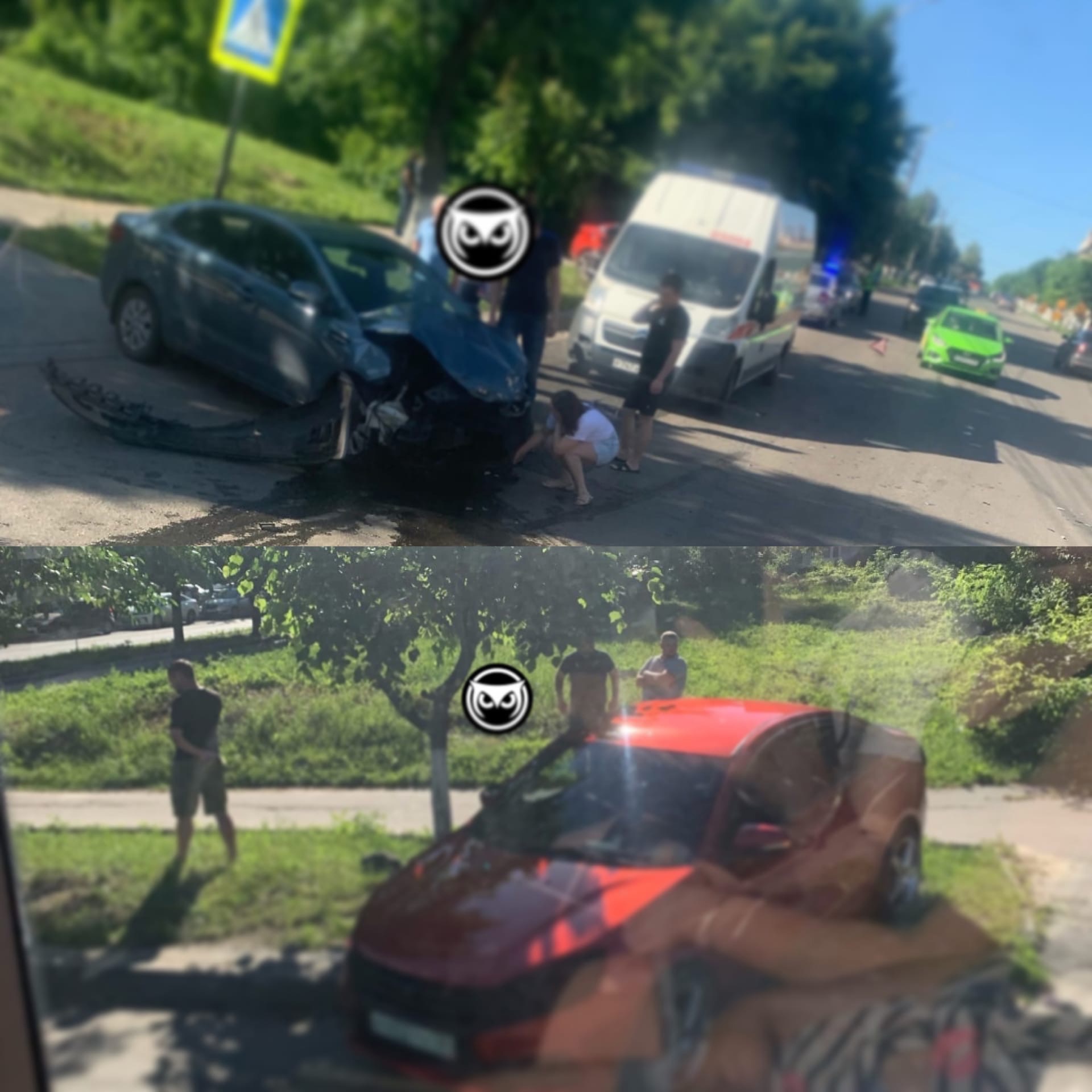 В Пензе в ДТП на Чкалова пострадал водитель легковушки